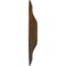 Ekena Millwork Alexa Ceiling Medallion (Fits Canopies up to 3"), Hand-Painted Root Beer Crackle, 15"OD x 1 3/4"P CM14AXRBC - alternate 2